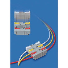 Load image into gallery viewer, SATO PARTS connectable type screwless terminal block ML-7000 yellow
