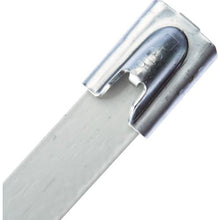 Load image into gallery viewer, PANDUIT MLT type full coating stainless steel band SUS316 white width 8.1mm length 363mm 50 pieces MLTFC4H-LP316WH
