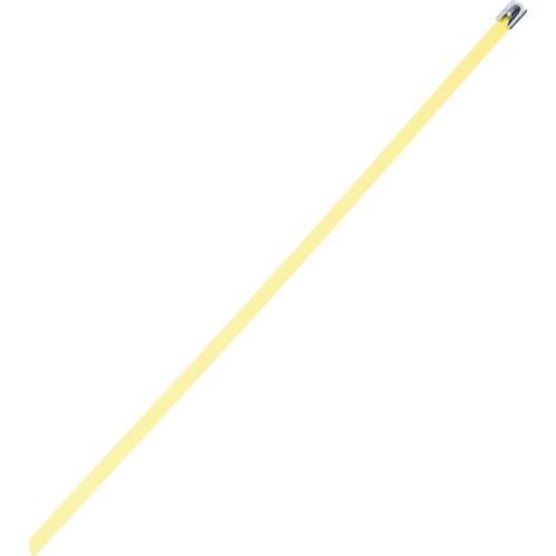 PANDUIT MLT type full coating stainless steel band SUS316 yellow width 8.1mm length 363mm 50 pieces MLTFC4H-LP316YL