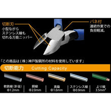 画像をギャラリービューアに読み込む, ＴＴＣ　ＫｉｎｇＴＴＣ　ニッパー　１１５ｍｍ　Ｎｏ．２
