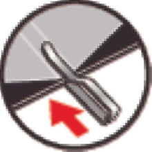 โหลดรูปภาพลงในโปรแกรมดูแกลเลอรี OP แฟ้มเมนูหนังโทน A4 6 หน้าดำ
