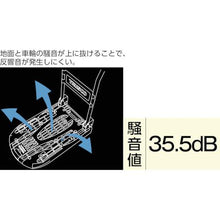 画像をギャラリービューアに読み込む, ＴＲＵＳＣＯ　樹脂台車　カルティオ　折畳　７８０Ｘ４９０　黒　ストッパー付
