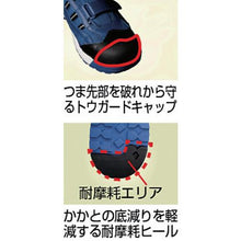 画像をギャラリービューアに読み込む, ミドリ安全　ワイド樹脂先芯入りスニーカー　ＭＰＮ９０１　２８．０ＣＭ
