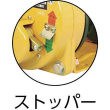 画像をギャラリービューアに読み込む, マックスプル　ラチェット式手動ウインチ
