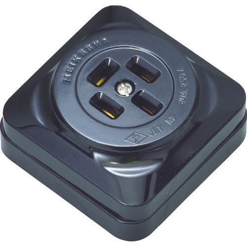 明工　接地３Ｐ２０Ａ角形コンセント