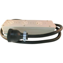 Load image into gallery viewer, 明工　３コ口タップ接地３Ｐコード１ｍ
