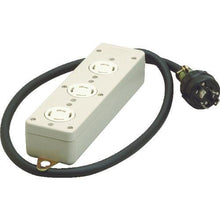 Load image into gallery viewer, 明工　引掛３コ口タップ接地３Ｐ１ｍ
