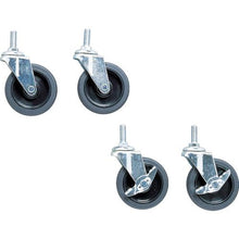 Tải hình ảnh vào trình xem thư viện, IRIS 539420 Bộ 4 bánh lớn cho giá đỡ kim loại
