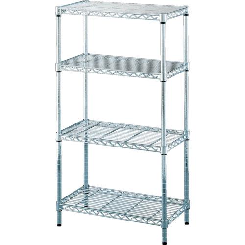 ชั้นวางโลหะ IRIS 540421 (เส้นผ่านศูนย์กลางเสา 25) 660 x 360 x 1200