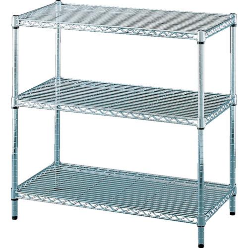 ชั้นวางโลหะ IRIS 540431 (เส้นผ่านศูนย์กลางเสา 25) 910 x 460 x 900