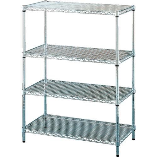 ชั้นวางโลหะ IRIS 540441 (เส้นผ่านศูนย์กลางเสา 25) 910 x 460 x 1200