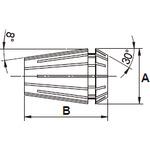 画像をギャラリービューアに読み込む, ＭＲＡ　ＥＲコレットシステム　ＥＲ３２コレット　把握径：１１．０～１２．０ｍｍ
