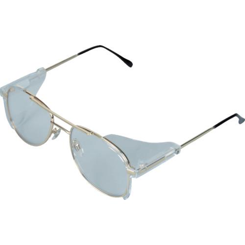 TRUSCO double eye safety glasses metal frame type