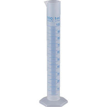 Tải hình ảnh vào trình xem thư viện, Xi lanh chia vạch TRUSCO 100ml có vạch xanh làm bằng nhựa PP
