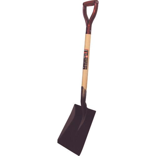 TRUSCO wooden handle shovel square length 970mm