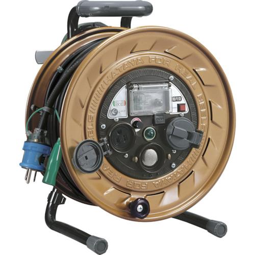 HATAYA metal sensor reel single phase 100V with ground 30m variable ground resistance type