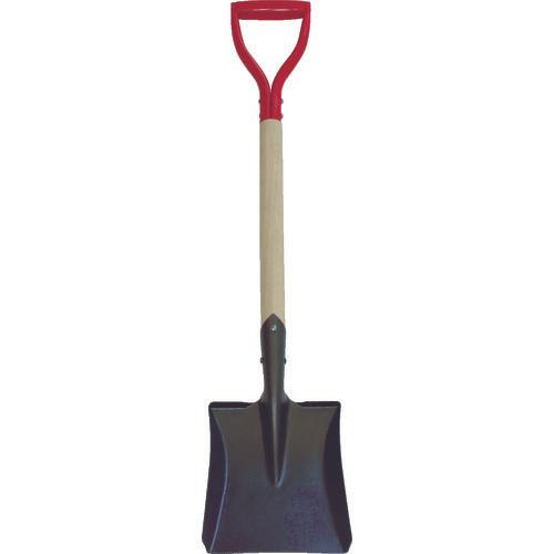 TRUSCO Wooden Handle Mini Excavator Economy Type Square Total Length 830mm