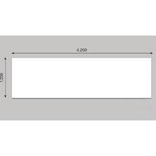 โหลดรูปภาพลงในโปรแกรมดูแกลเลอรี แผ่นไวท์บอร์ดแม่เหล็ก MAGX Wide 12420
