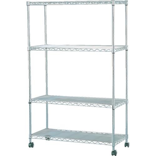 IRIS 546625 ชั้นวางเหล็กโลหะขนาดเล็ก (มีล้อ) 800 x 350 x 1260