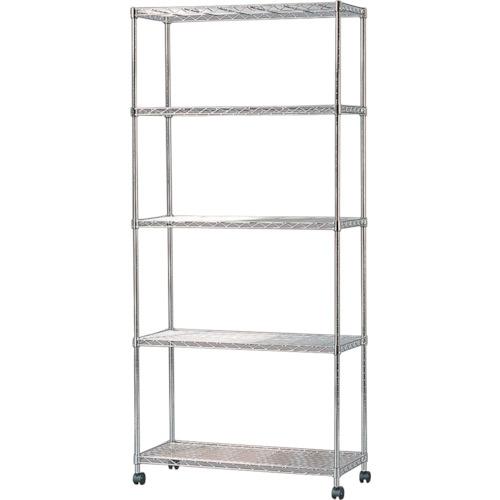 IRIS 546685 ชั้นวางเหล็กโลหะขนาดเล็ก (มีล้อ) 800 x 350 x 1745