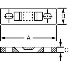 将图像导入到图库查看器中PANDUIT Fixture Multi-Tie Plate (100 Pieces) 卧式 44.5 固定 M3 螺丝
