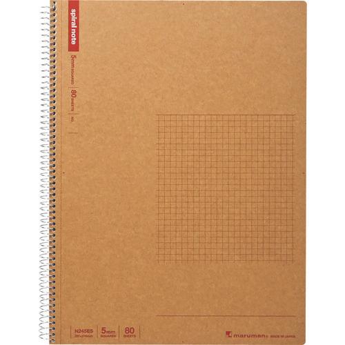 สมุดโน๊ตเกลียวตารางมารู maruman A4 80 แผ่น