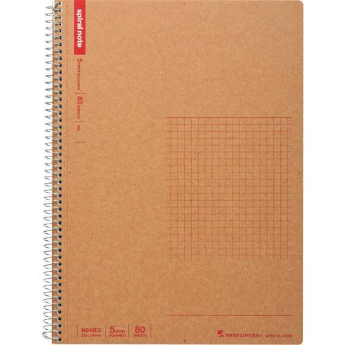 สมุดโน้ตเกลียวตาราง maruman B5 80 แผ่น