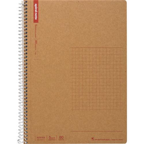 สมุดโน้ตสันเกลียว maruman A5 80 แผ่น