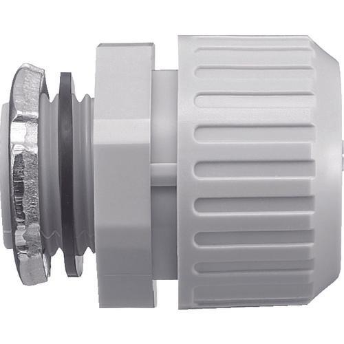 Đầu nối SANKEI SANFLEX ROBO cho kết nối loại trực tiếp với ren đực song song cho đường ống màu xám nhạt