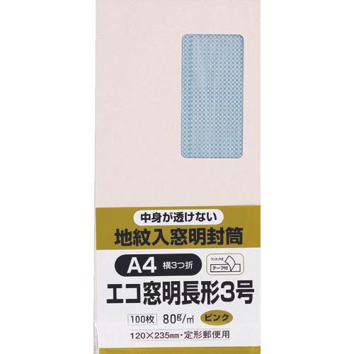 เทปติดหน้าต่าง KING CORP Eco ลาย soft 100 ยาว 3 สีชมพู