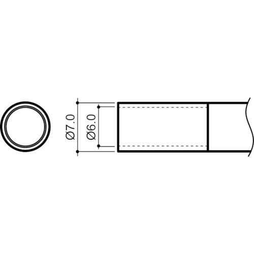 白光　ノズル　６ｍｍ