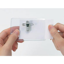 โหลดรูปภาพลงในโปรแกรมดูแกลเลอรี ＯＰ　ソフト名札　名刺サイズ　両用クリップ　１０枚
