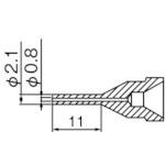 Vòi HAKKO loại dài 0,8MM