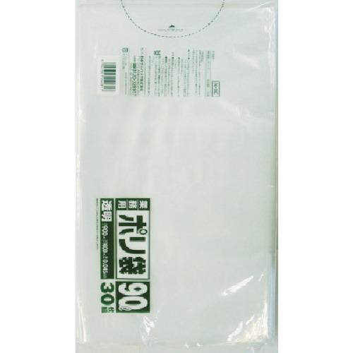 SANIPAK N-9C business-use plastic bag transparent 90L 30 sheets