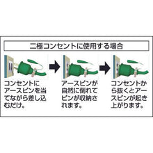 画像をギャラリービューアに読み込む, 日動　電工ドラム　標準型１００Ｖドラム　アース付　５０ｍ　ＮＦ－Ｅ５４
