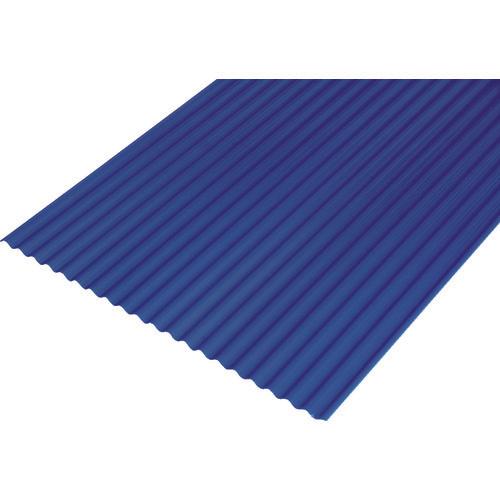 IRIS 541786 tấm nhựa PVC cứng sóng 3 shaku màu xanh tự nhiên