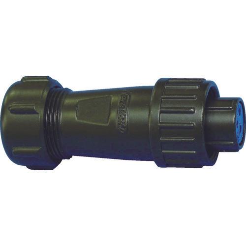 Nanaboshi waterproof metal connector NJW-16 series 3-pole PF8
