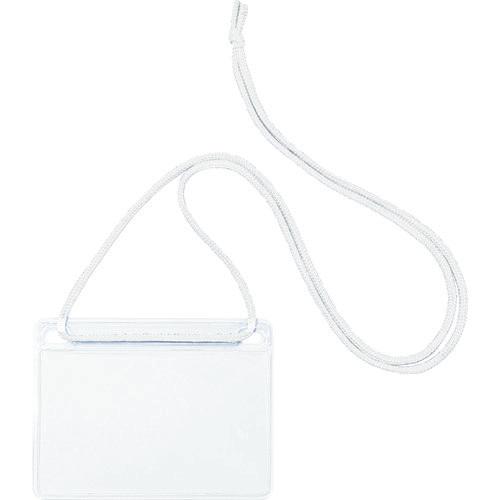 OP นามบัตรป้ายชื่อแบบแขวนธรรมดา ขนาด 10 แผ่น สีขาว