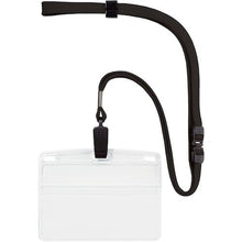 โหลดรูปภาพลงในโปรแกรมดูแกลเลอรี OP ป้ายชื่อนามบัตรแบบแขวน ขนาด 10 แผ่น สีดำ
