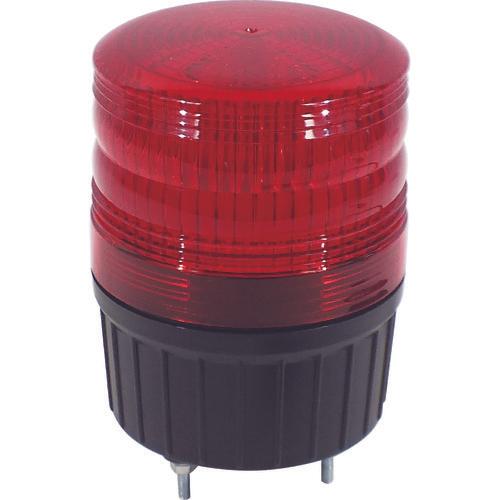 日動　小型ＬＥＤ回転灯　ＬＥＤフラッシャーランタン９０　１００Ｖ　赤