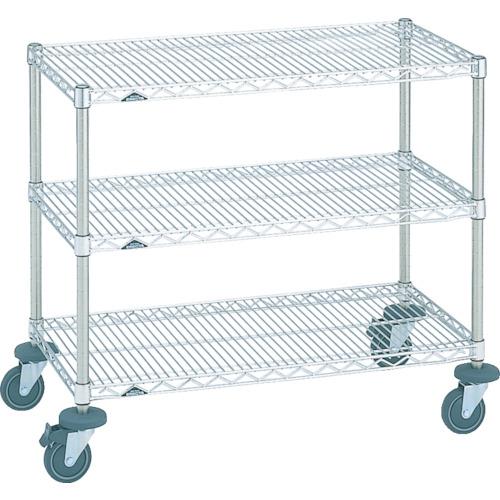 エレクター　ミニカート　７５８×６１３×高さ９２３　３段