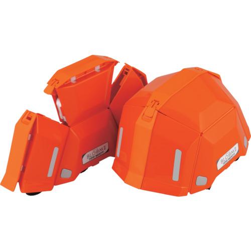 TOYO SAFETY Safety Disaster Prevention Folding Helmet BLOOM2 Orange