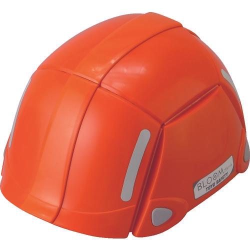 TOYO SAFETY Safety Folding Helmet for Disaster Prevention BLOOM Orange