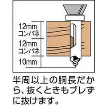 画像をギャラリービューアに読み込む, 大西　木工用コンパネビットストッパー型９．０ｍｍ
