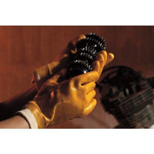 โหลดรูปภาพลงในโปรแกรมดูแกลเลอรี ถุงมือ Showa ไวนิลคลอไรด์ (มีซับใน) NO30 ถุงมือทำงาน Hylon สีเหลือง ไซส์ LL
