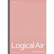 โหลดรูปภาพลงในโปรแกรมดูแกลเลอรี Nakabayashi Logical Air Notebook A ไม้บรรทัด/A4/40 แผ่น
