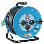 Trống NICHIDO Denko loại trống 100V chống mưa và chống bụi có tiếp đất Cầu dao chống rò rỉ đất với 20m NPW-EK23