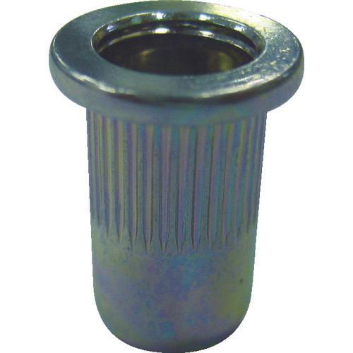 エビ　ローレットナット（平頭・スティール製）　板厚２．５　Ｍ４×０．７（１０００個入）