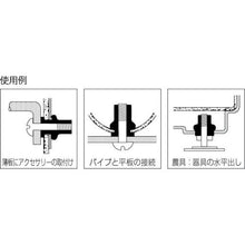 画像をギャラリービューアに読み込む, エビ　ブラインドナット“エビナット”（薄頭・ステンレス製）　板厚２．０　Ｍ１０×１．５（１００個入）
