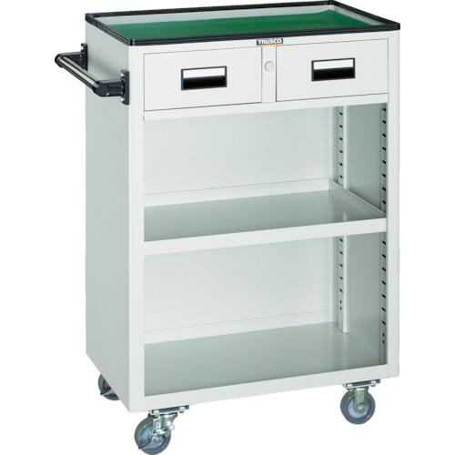 รถบรรทุกเครื่องมือ TRUSCO 600X400XH880 พร้อมลิ้นชักและแผ่นม่าน W